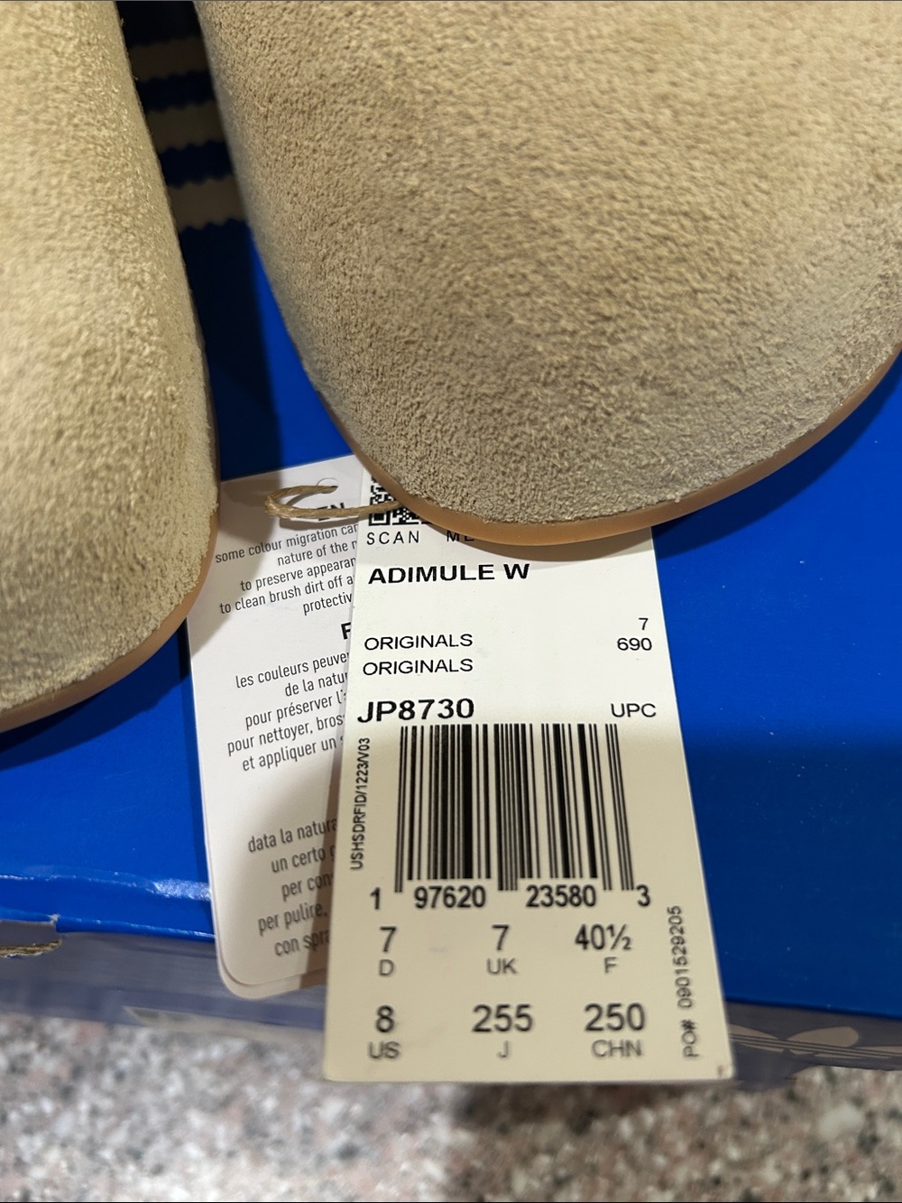 adidas W’s adimule, Size 8, New in Box. - Picture 3 of 9